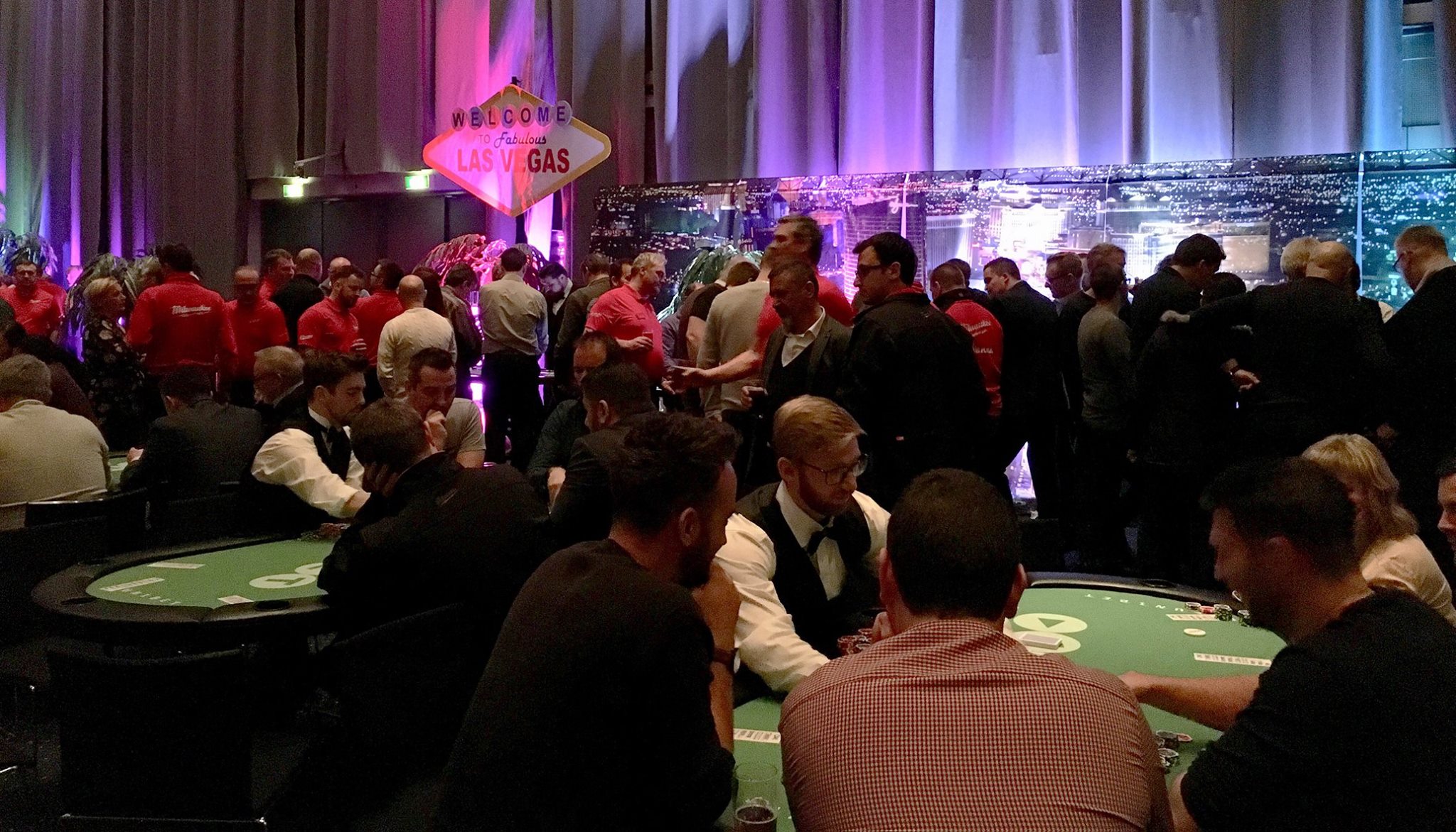 Pokerborde klar til event